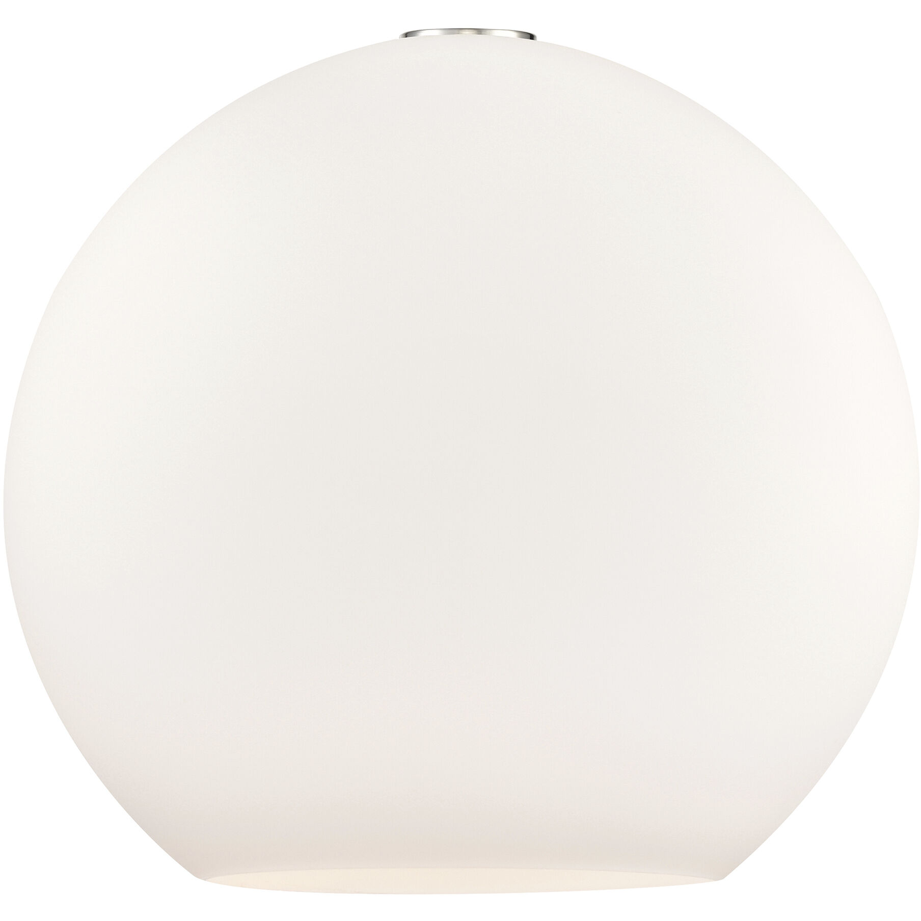 Ballston Athens 1 Light 15.75 inch Brushed Satin Nickel Pendant Ceiling Light in Incandescent, Matte White